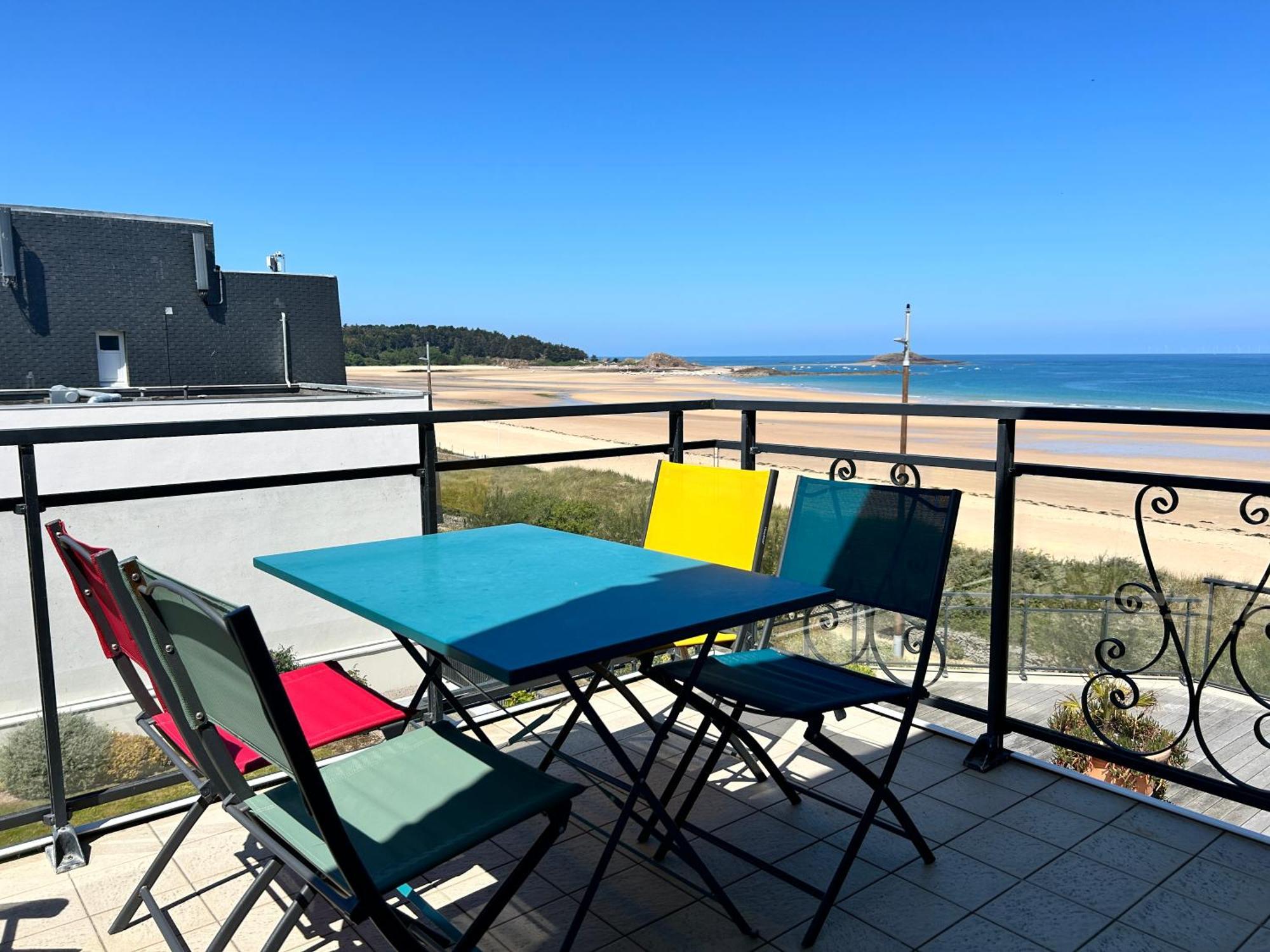 103 - Appartement Vue Mer Pour 4 Personnes Fréhel Exterior foto